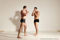 Fighting reference poses of Norbert & Radan